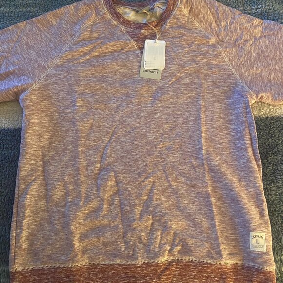 Carharrt Work In Progress "Slash Sweat" Crewneck sz men's L - Picture 1 of 11